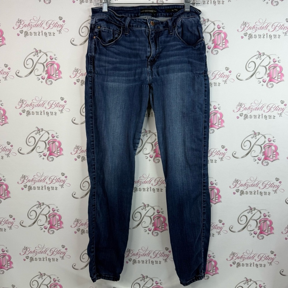 Guess jeans sexy curve dark wash Women's Dark Blue Skinny Jeans